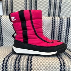 Sorel Unisex Youth Whitney II Puffy Mid Waterproof Boots, Cactus Pink, Size 3
